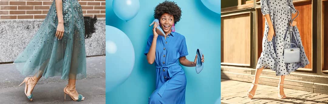 Jakie buty do niebieskiej sukienki na wesele, by zabłysnąć stylem?