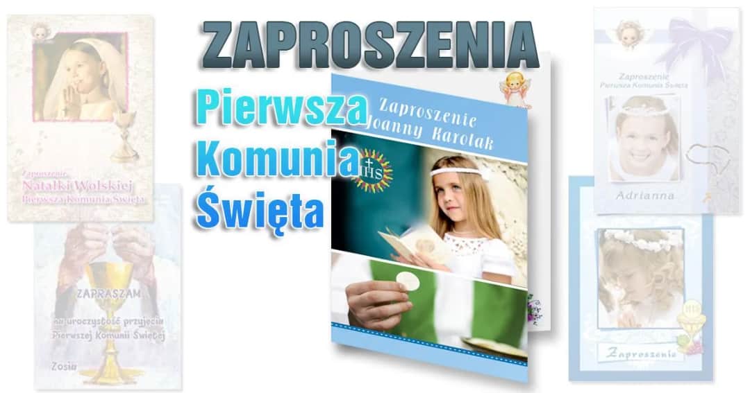 Jak zaprosić na komunię wierszyk - piękne pomysły na zaproszenia