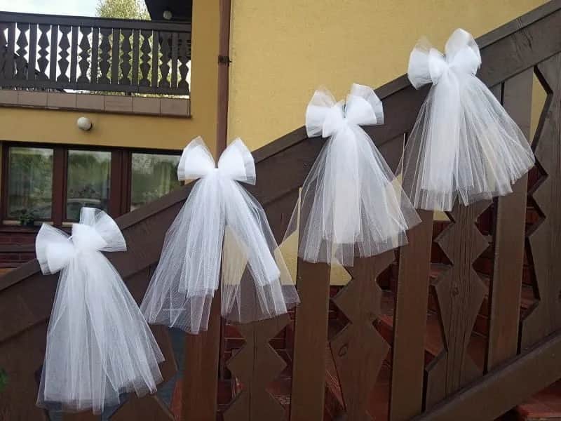 Jak zrobić kokardy z tiulu na wesele, które zachwycą gości