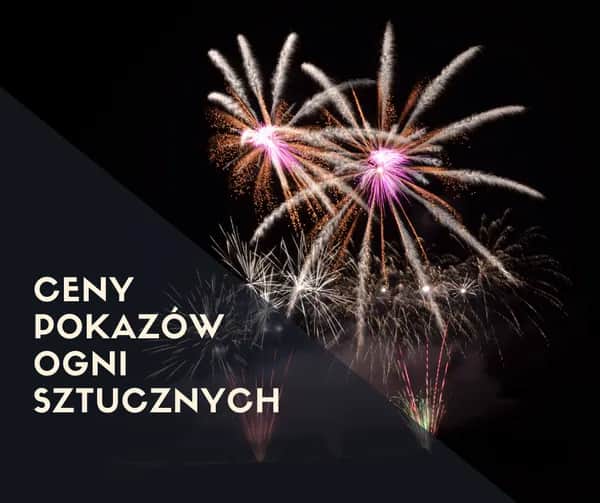 Ile kosztuje pokaz sztucznych ogni na wesele? Ceny, które zaskoczą